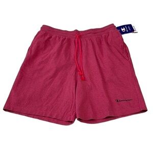 Champion Shorts NWT Athletic Red Stone Size Extra Large XL